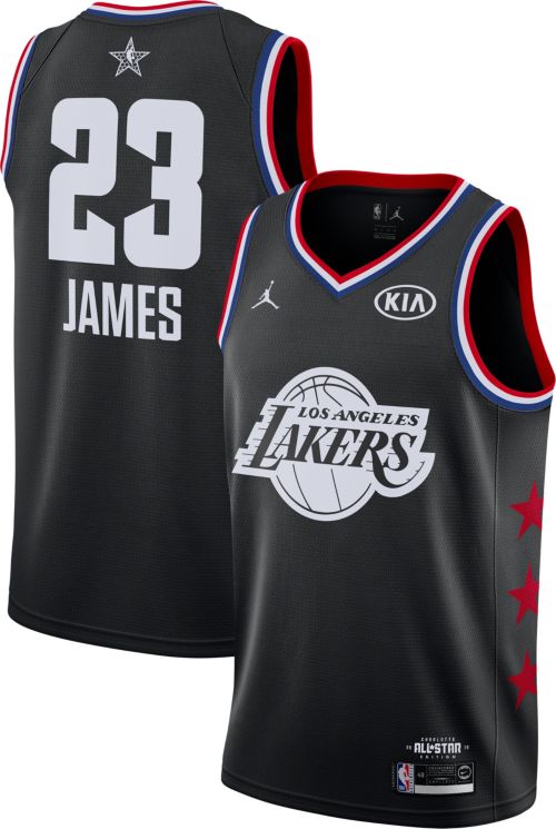 lebron james black all star jersey