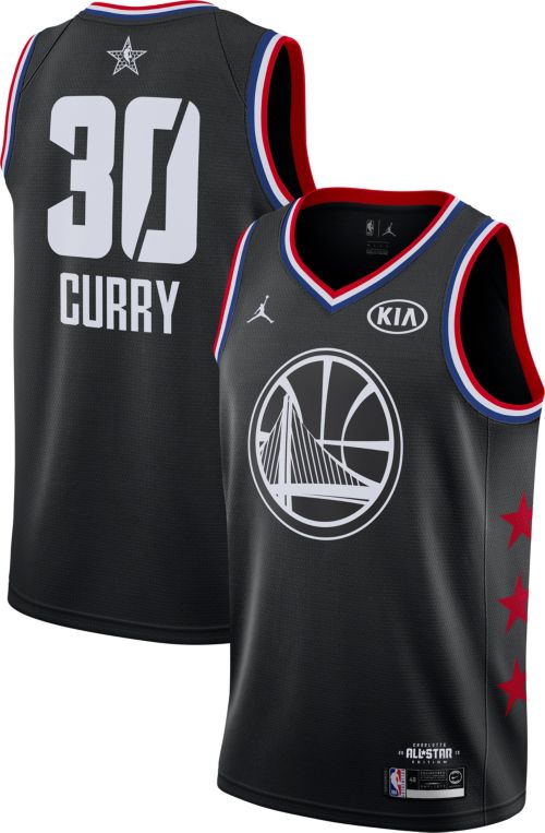 Nike Jordan Stephen Curry All Star 2022 Swingman Jersey Red Mens