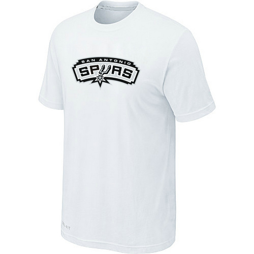 San Antonio Spurs Big & Tall Primary Logo white NBA TShirt on sale,for