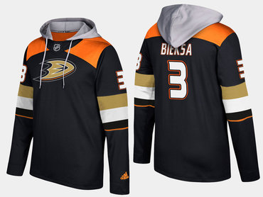 Adidas Anaheim Ducks 3 Kevin Bieksa Name And Number Black Hoodie