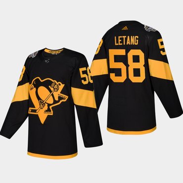 NHL Penguins 81 Phil Kessel 2019 Stadium Series Black Adidas Men Jersey