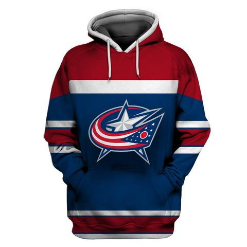 columbus blue jackets cannon hoodie