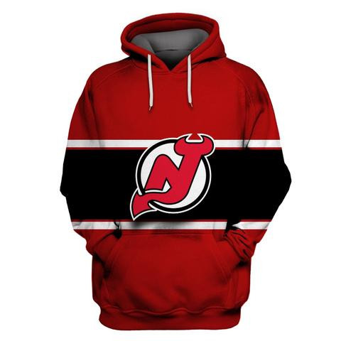 New Jersey Devils #86 Jack Hughes Adidas Reverse Retro Pullover Hoodie  Green on sale,for Cheap,wholesale from China