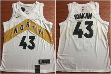 toronto raptors white city jersey