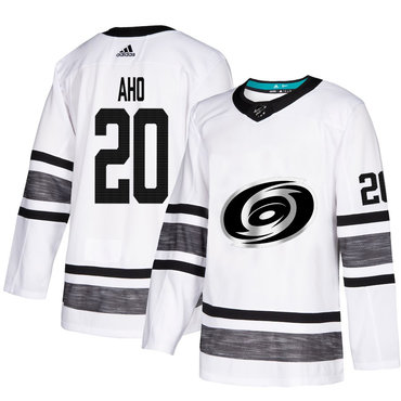 Sebastian Aho Carolina Hurricanes Game-Used 2019 All-Star Game