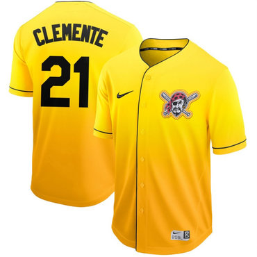 roberto clemente yellow jersey