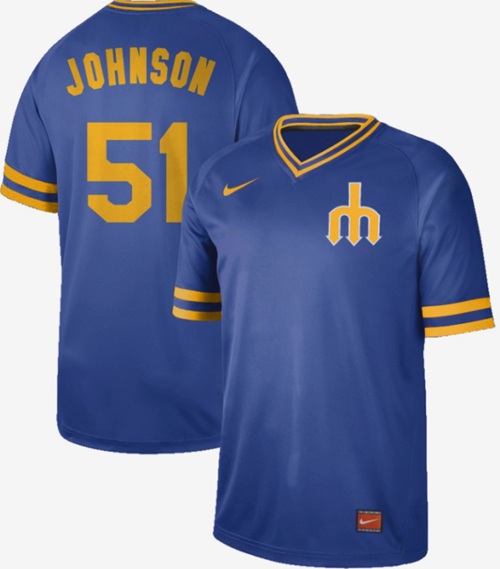 Mariners 51 Randy Johnson Royal Authentic Cooperstown Collection