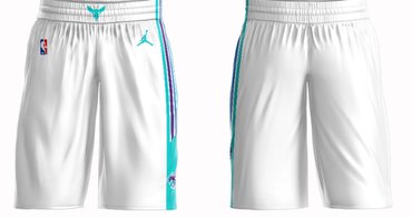 Hornets Icon Edition 2020 Men's Jordan NBA Swingman Shorts