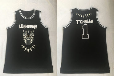 black panther basketball jersey