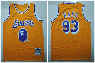 Full Sublimation Jersey LAKERS BAPE JAMES JERSEY Collection