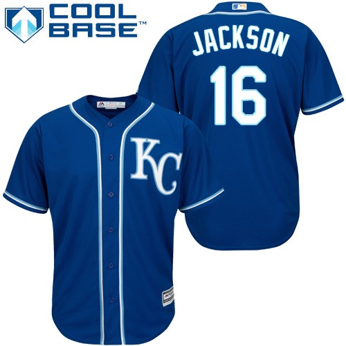 Royals #16 Bo Jackson Light Blue Cool Base Stitched Youth Baseball Jersey  on sale,for Cheap,wholesale from China