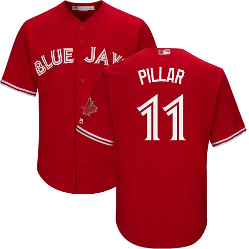 Justin Smoak Toronto Blue Jays Majestic Fashion Canada Day