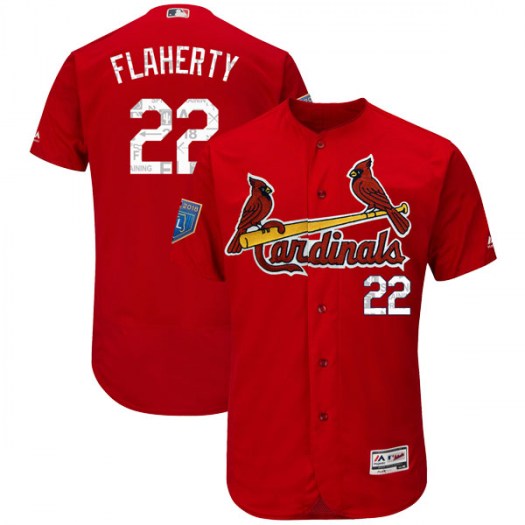 Men's St. Louis Cardinals Majestic Red 2019 Spring Training Base