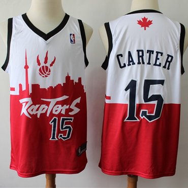 raptors red and white jersey