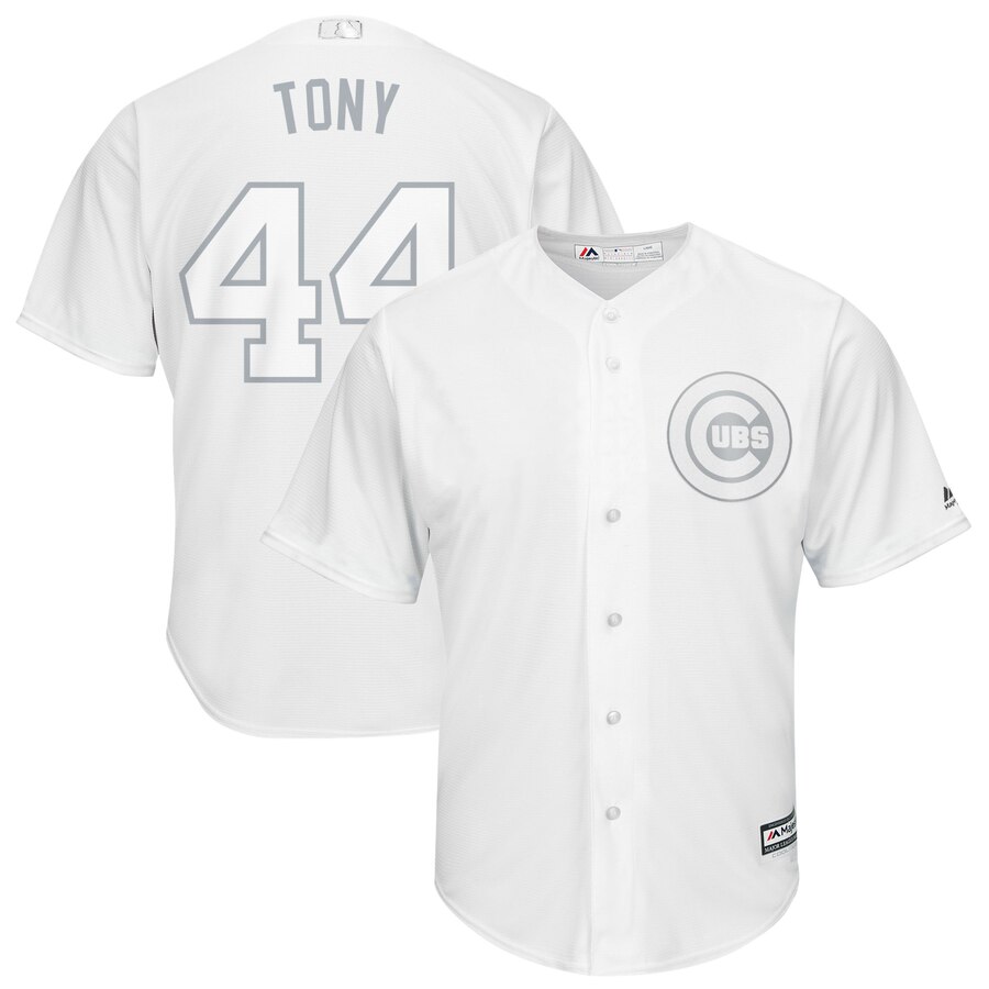 all white cubs jersey