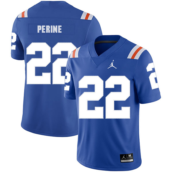 Florida Gators 22 Lamical Perine Blue 