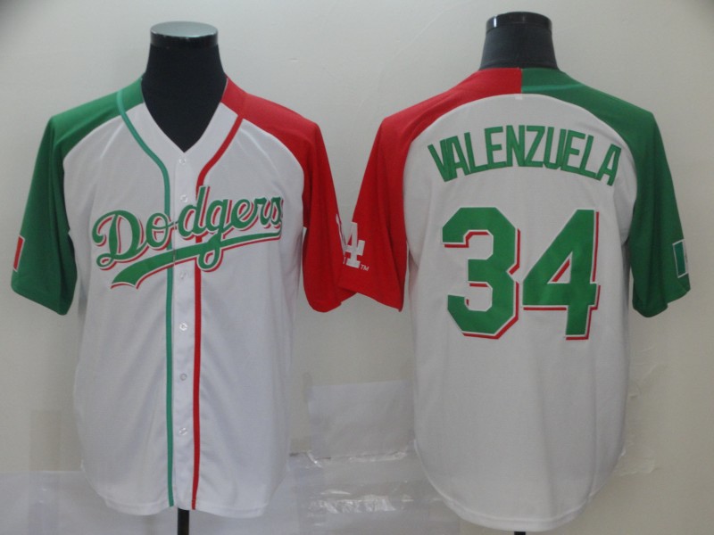 red la dodgers jersey