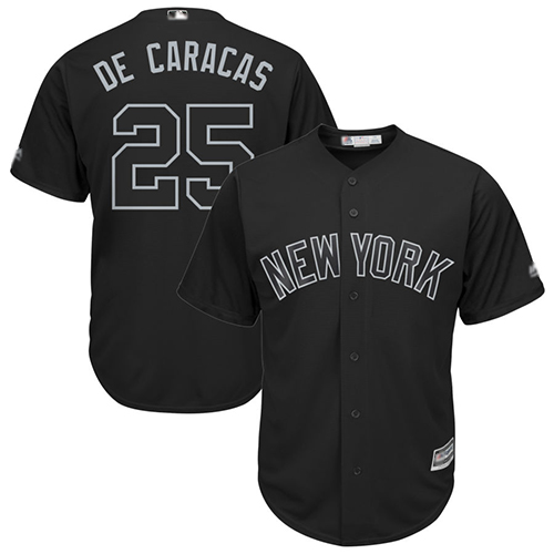 yankees all black jersey