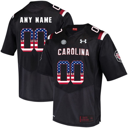South Carolina Gamecocks Black Men's Customized College Jersey on sale