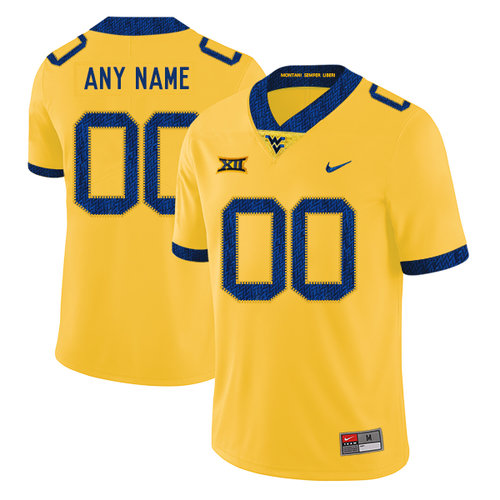 custom wvu football jersey