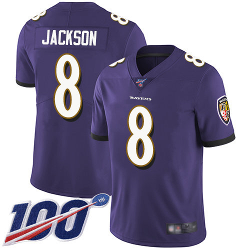 Lamar jackson jersey nfl 100 Clearance