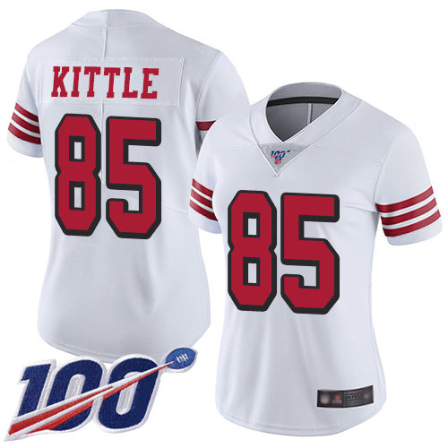 white george kittle jersey