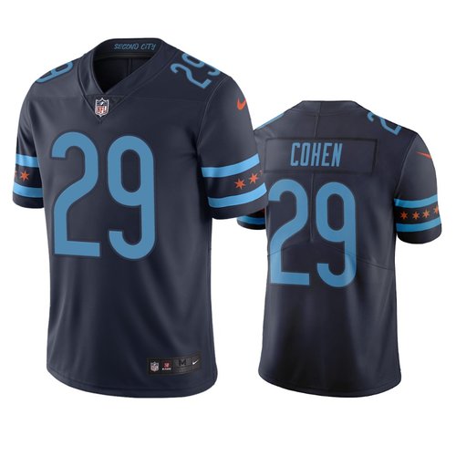 Chicago Bears 52 Khalil Mack Navy Vapor Limited City Edition NFL