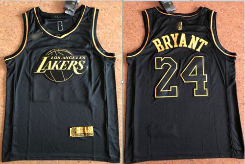 black and gold lakers shirt