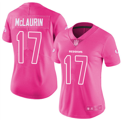 pink redskins jersey