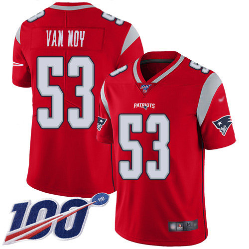 Nike Patriots #53 Kyle Van Noy Red Men\'s Stitched NFL Limited Inverted Legend 100th Season ... Nike Patriots #53 Kyle Van Noy Red Men\'s Stitched NFL Limited Inverted Legend 100th Season ...