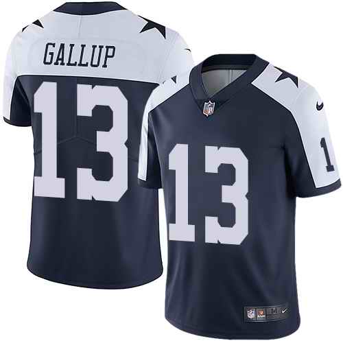 Jerseyrama Michael Gallup Jersey #13 Dallas Unsigned Custom Stitched Blue Football New No Brands/Logos Sizes S-3xl, Size: Large