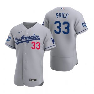 Los Angeles Dodgers #22 Clayton Kershaw White 2020 World Series