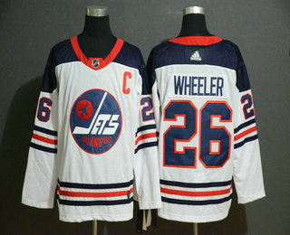 Men's Winnipeg Jets #81 Kyle Connor White 2022 Reverse Retro Stitched Jersey  on sale,for Cheap,wholesale from China