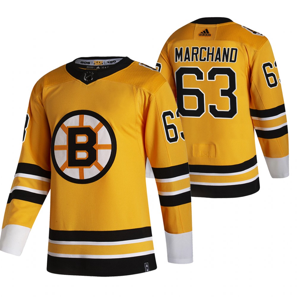 Adidas Boston Bruins Centennial Brad Marchand #63 Away Adizero Authentic Jersey, Men's, Size 50, White