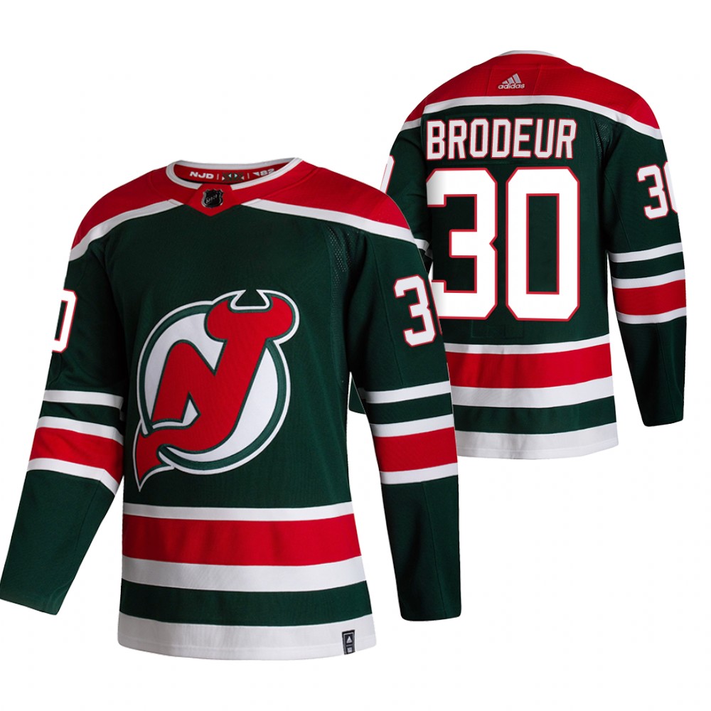 Martin Brodeur New Jersey Devils Jersey green – Classic Authentics