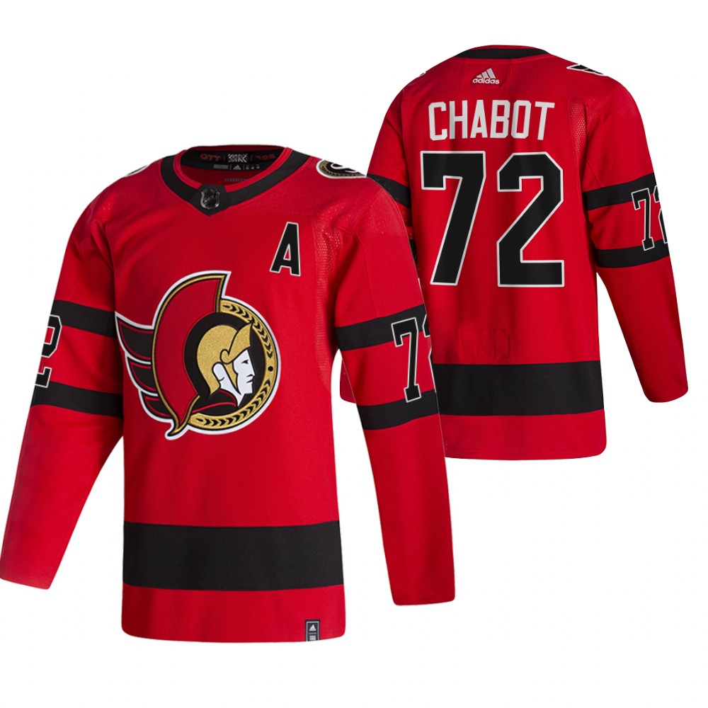 Ottawa Senators #7 Brady Tkachuk Red Men's Adidas 2020-21 ...
