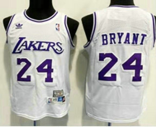 Framed White Kobe Bryant #24 Lakers Jersey (UNSIGNED)