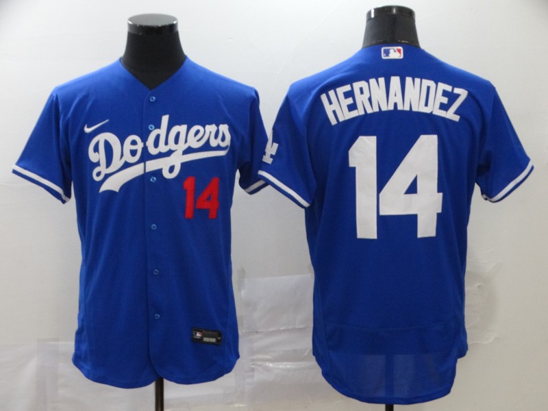 Men's Los Angeles Dodgers Blank Black Stitched MLB Cool Base Nike