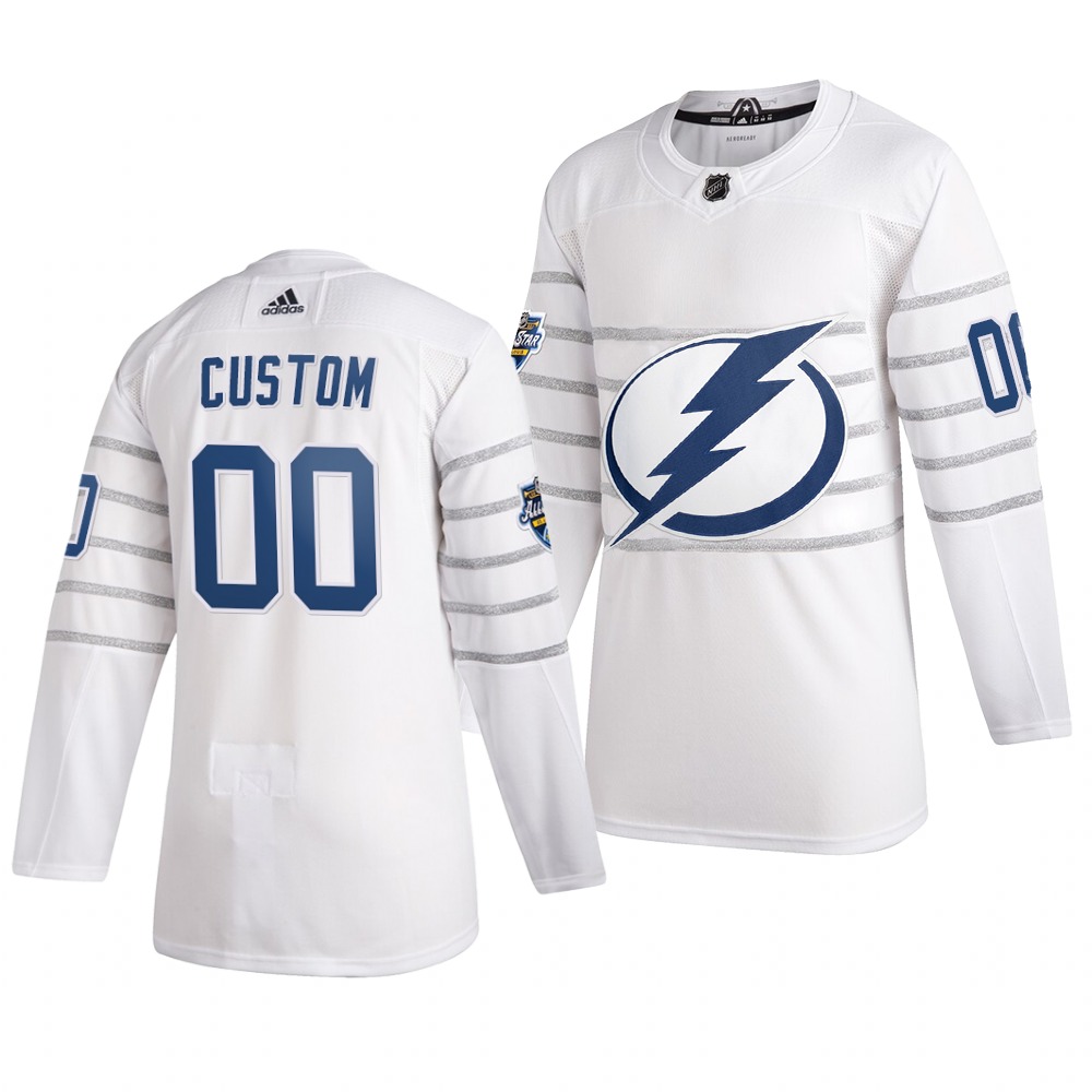 Men's 2020 NHL AllStar Game Tampa Bay Lightning Custom Authentic
