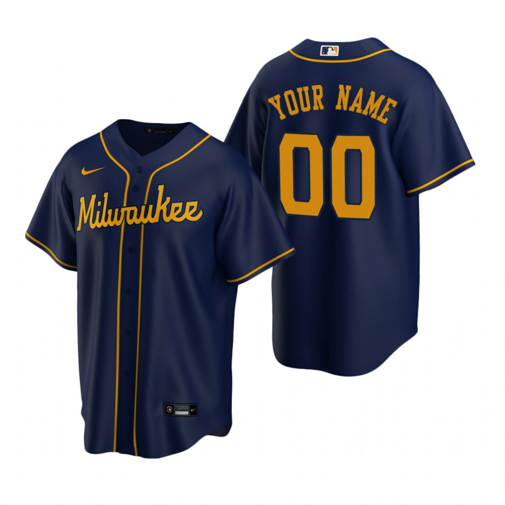 brewers nike navy