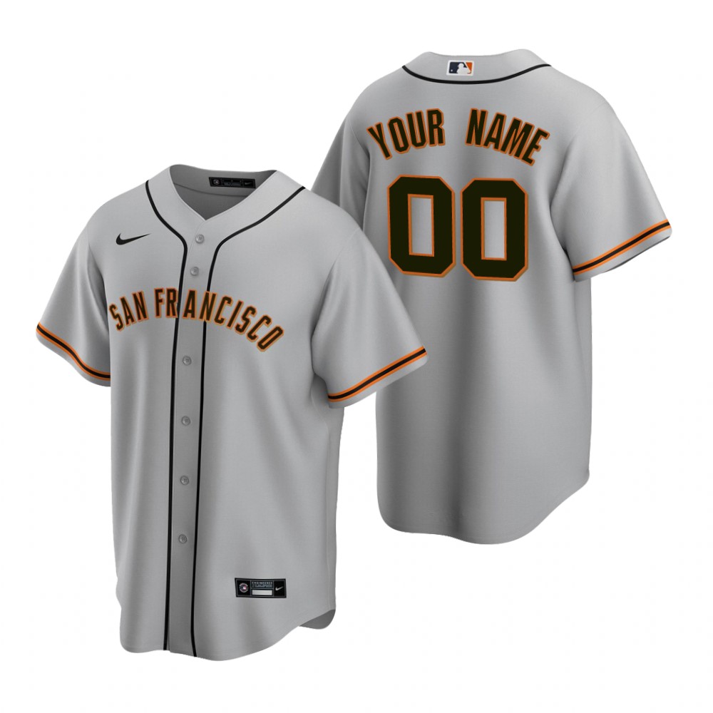 Men's San Francisco Giants Custom White 2021 City Connect MLB Cool Base ...