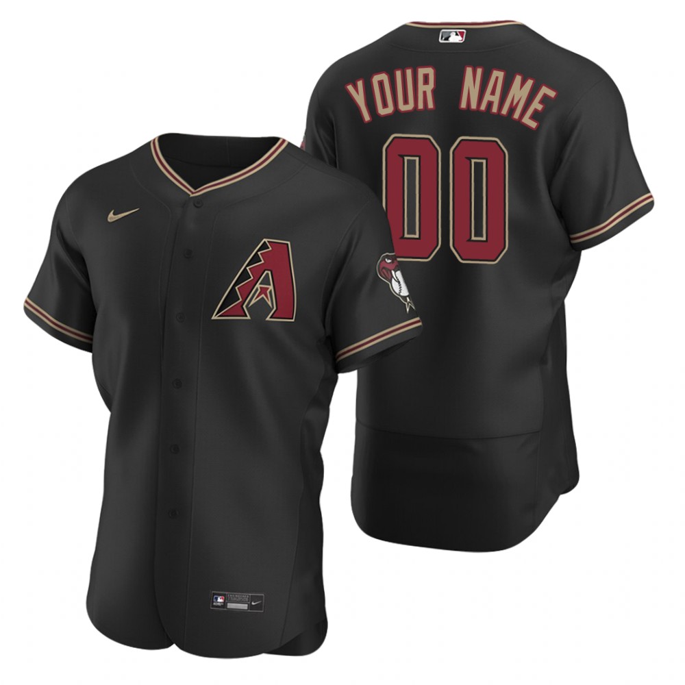 Men's Arizona Diamondbacks ACTIVE PLAYER Custom 2021 Gold City Connect