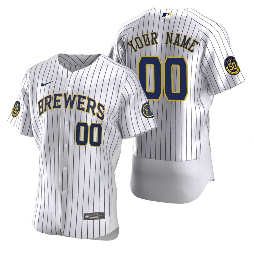 milwaukee brewers custom jersey