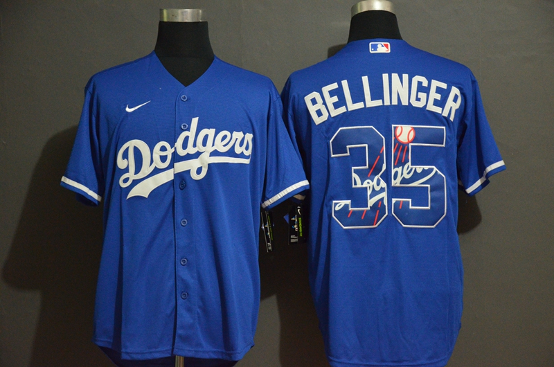 Los Angeles Dodgers Cody Bellinger #35 2020 Mlb Light Plum Jersey - Bluefink