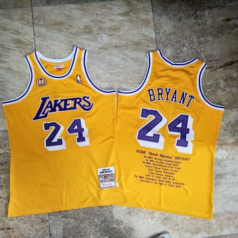 kobe bryant jersey 4x