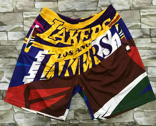 lakers classic shorts