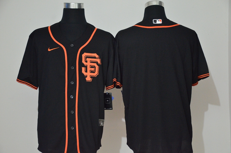 authentic black sf giants jersey