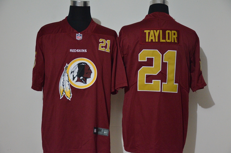 Men's Washington Redskins 21 Sean Taylor Burgundy Red NEW 2020 Vapor