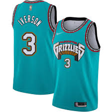 allen iverson memphis jersey