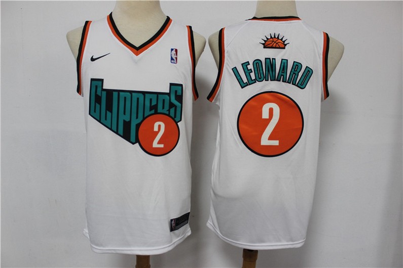 Men's Los Angeles Clippers #2 Kawhi Leonard NEW Black Nike ...